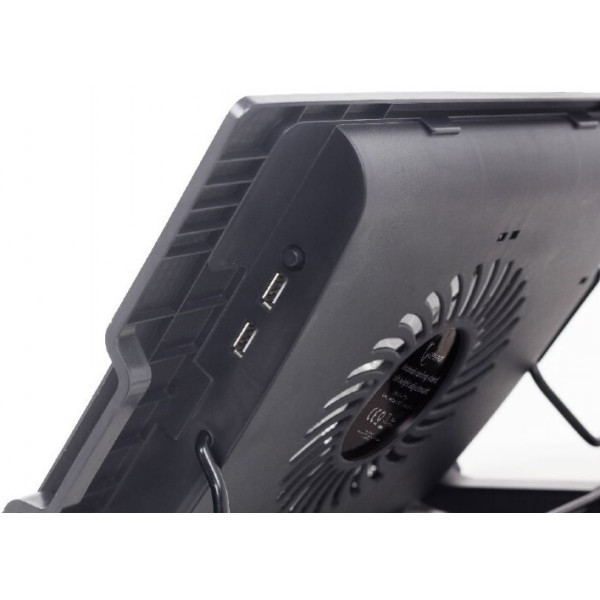 Підставка для ноутбука Gembird NBS-1F17T-01 Black 17" (Код товару:39475) Харків - зображення 2