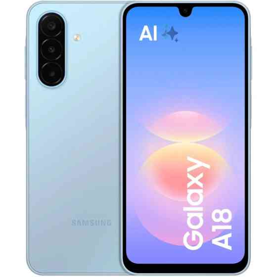 Смартфон Samsung Galaxy A18 4/128GB Light Blue (SM-A185FLBDEUC) UA Харьков