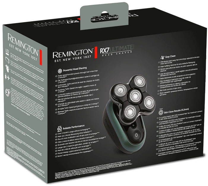 Электробритва Remington Ultimate Series RX7 XR1600 черная Киев - изображение 10