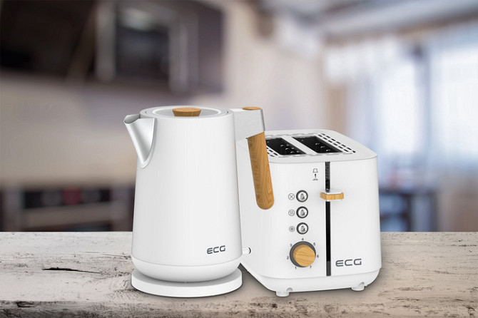 Электрочайник EСG RK 1768 White 1.7 л белый Київ - зображення 9