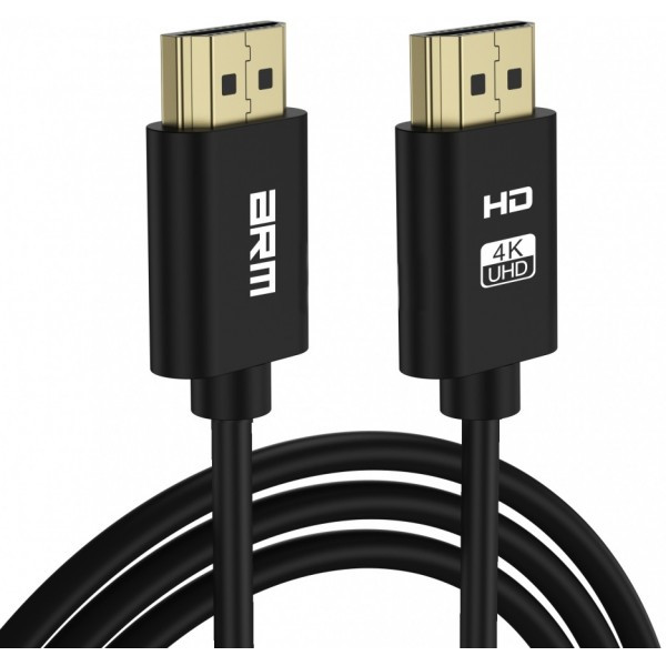 Кабель ArmorStandart HDMI 2.0 4K 2m Black (no box) (ARM69369) (Код товару:33626) Харків - зображення 1
