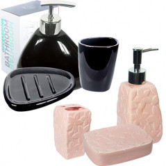 Набір аксесуарів для ванної кімнати SNT 889-07-004 3 предмета Київ - зображення 1