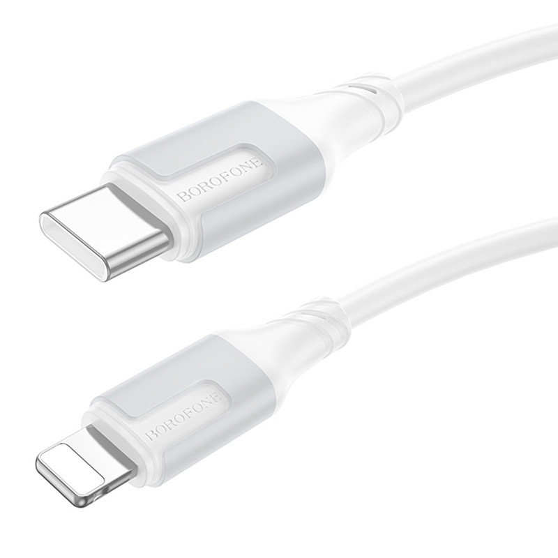 Дата кабель Borofone BX101 Creator 27W Type-C to Lightning (1m) Херсон - зображення 2