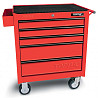Тележка для инструмента TOPTUL 5 секций (красная) TCAA0502 Харьков
