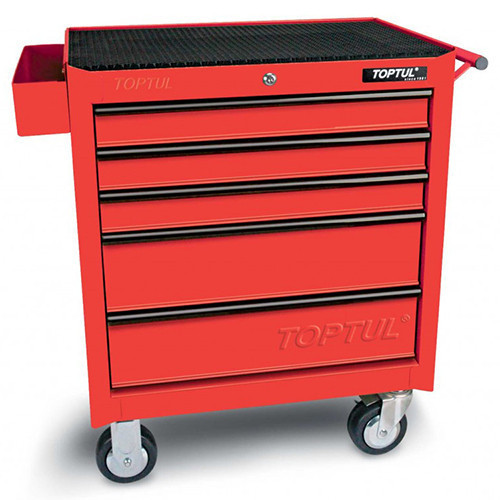 Тележка для инструмента TOPTUL 5 секций (красная) TCAA0502 Харьков - изображение 1