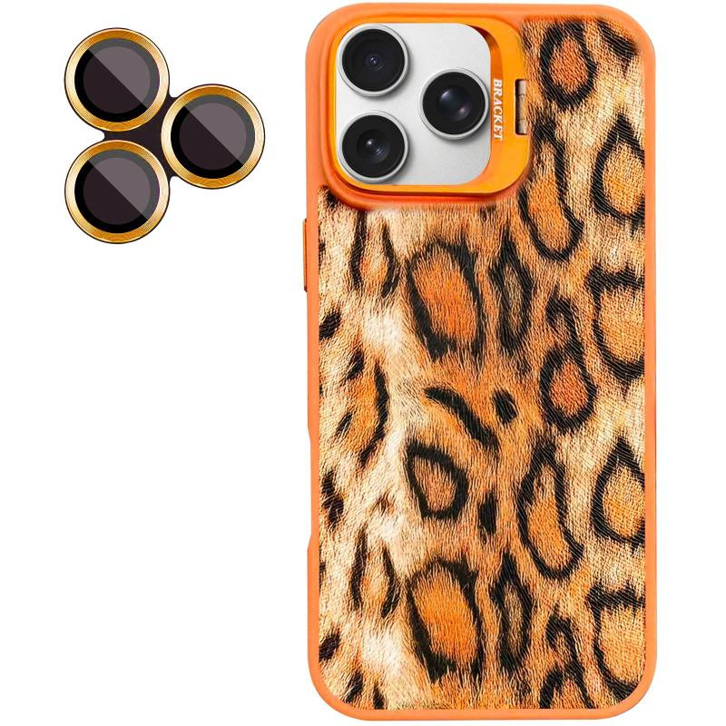 Чехол TPU+PC Wild Leopard with MagSafe and Lens для Apple iPhone 15 Pro Max (6.7") Херсон - зображення 3