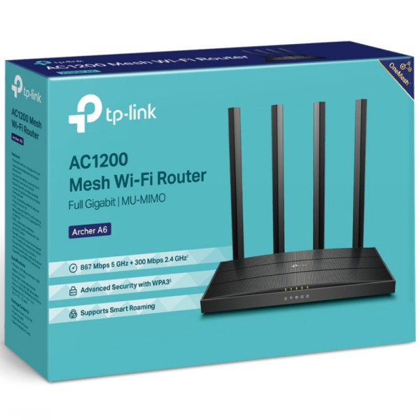 Wi-fi роутер TP-Link Archer C6 V6 Харків - зображення 4