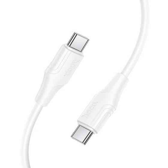 Дата кабель Hoco X124 Bien silicone Type-C to Type-C 60W (1m) Херсон