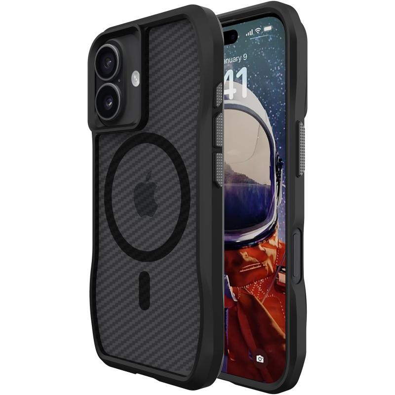 Чехол TPU Space Octagon with MagSafe для Apple iPhone 16 (6.1") Херсон - зображення 2