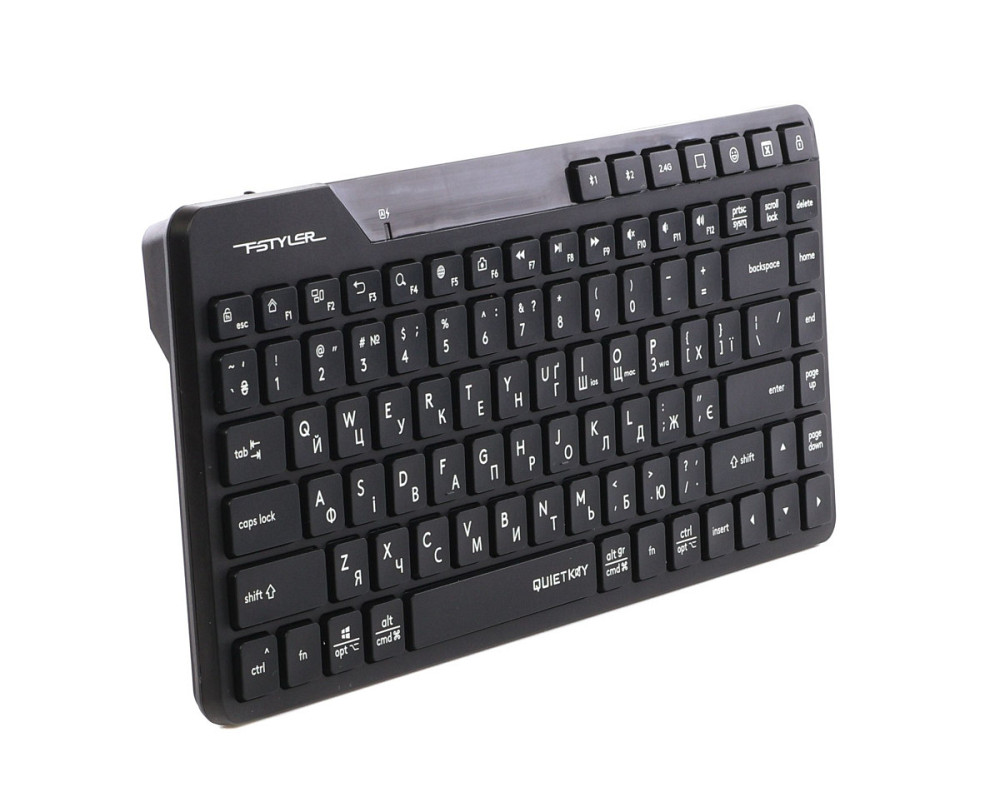 Клавиатура беспроводная A4Tech Fstyler FBK26CAS(Black) черная Київ - зображення 3