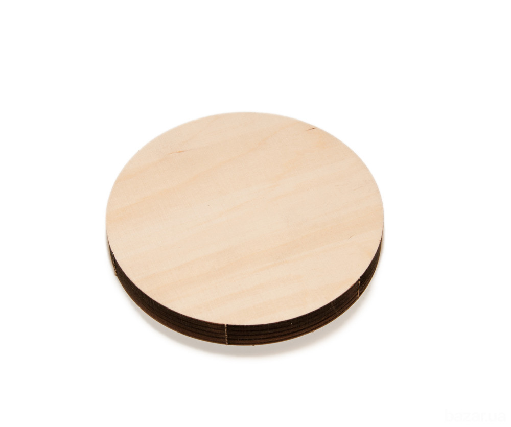 Круги диаметром 12 см из фанеры для творчества, декора, декупажа, продам, Харьков, доставка Харків - зображення 2