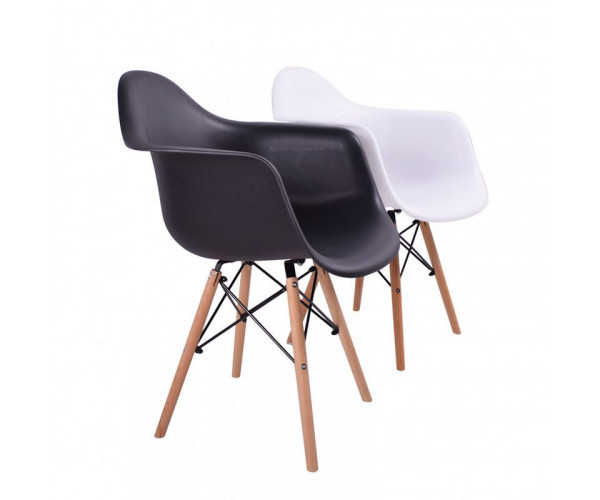 Крісло Тауер Вуд барне чорне Дніпро - зображення 2