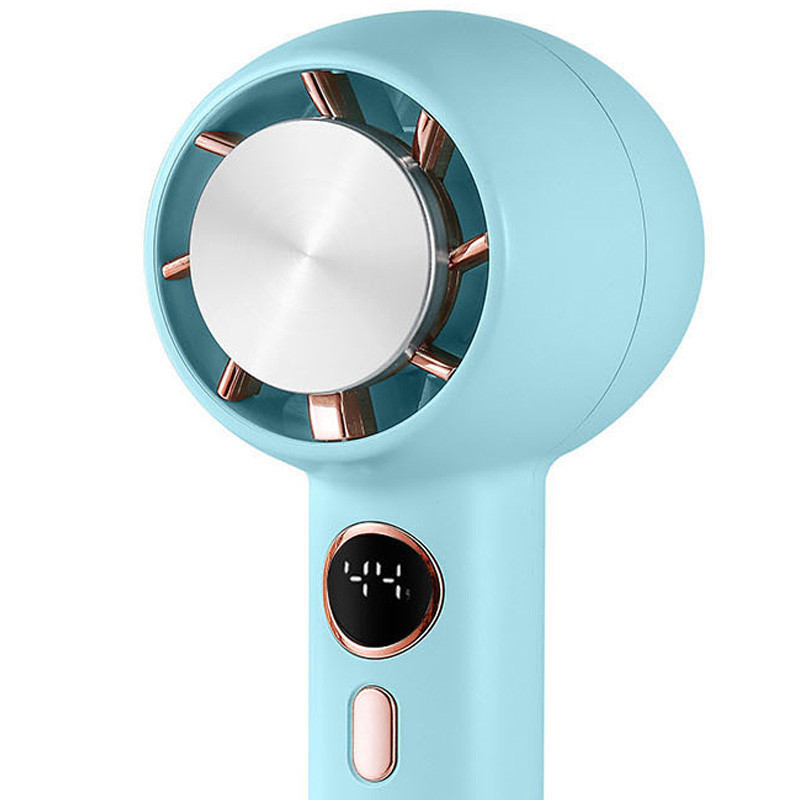 Портативный вентилятор YL007 with Display с подставкой для телефона 2000mAh Херсон - изображение 2