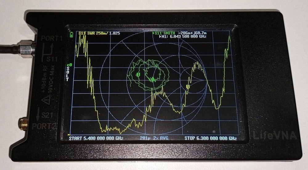 Антенна 2350-2570MHz 12dBi/5700-5960MHz 3dBi, до 15W Yagi FPV двухчастотная, RP SMA Дніпро - зображення 10