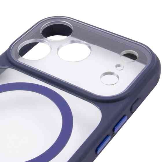Чехол TPU+PC GETMAN Moon Clear with MagSafe для Apple iPhone 17 Pro Max (6.9") Херсон