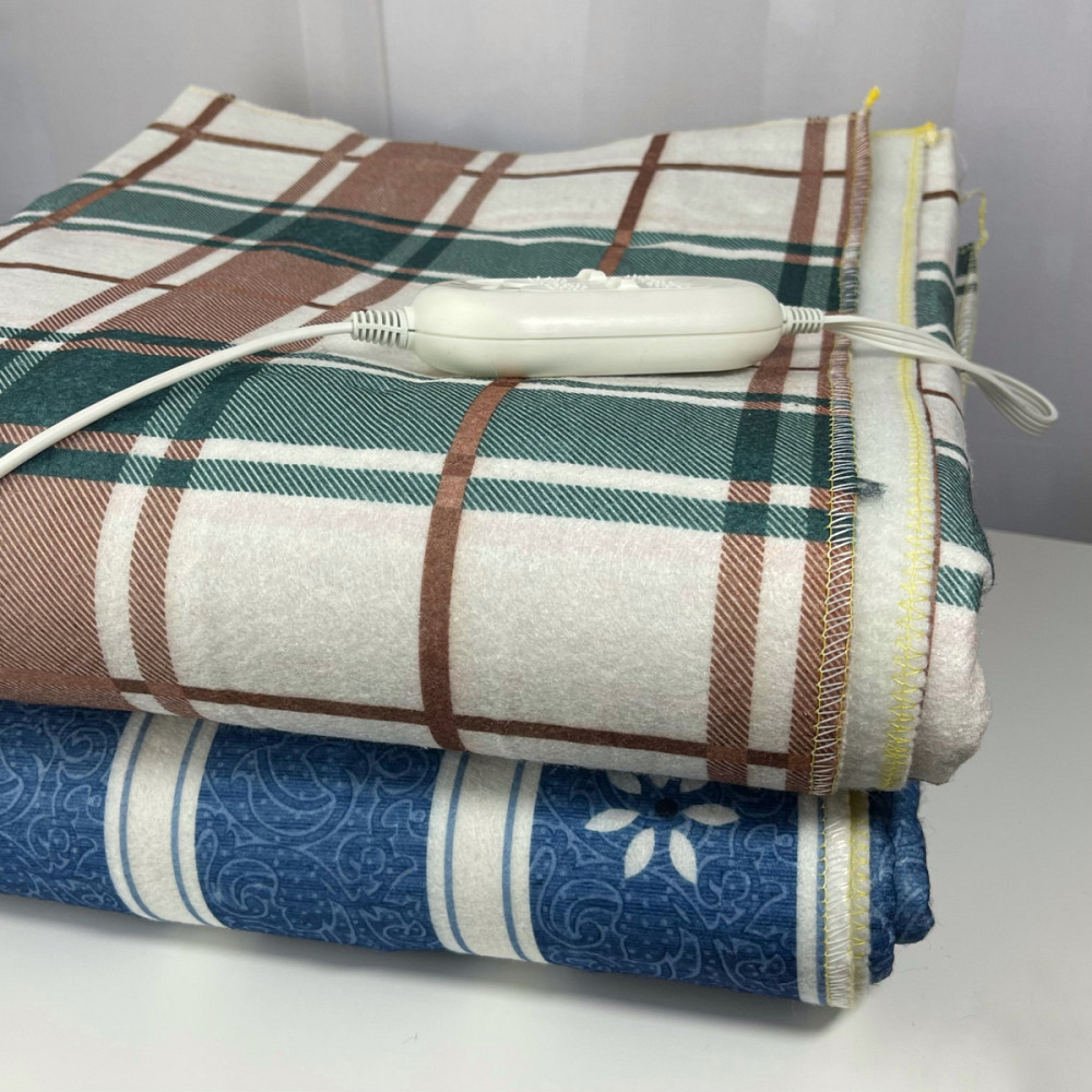 Електропростирадло з двома зонами LUX 155x170 двоспальне з кольоровим малюнком Туреччина байка 54952 Київ - зображення 1