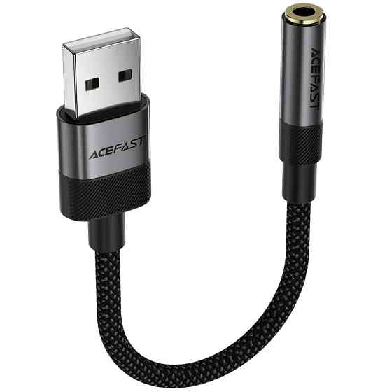 Переходник Acefast J13 USB male to AUX 3.5mm female Херсон