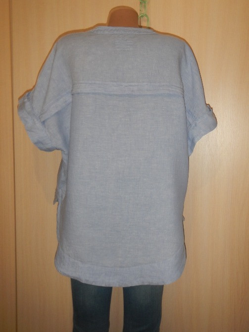 Лляна блуза marks & spencer p.52(16) 100% льон Ватутино - изображение 5