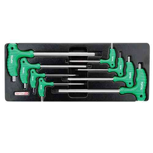 Набор ключей TORX с ручкой L-обр. (в ложементе) TOPTUL GAAT0804 Харків