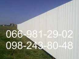 Профлист белого цвета, РАЛ 9003 глянец. Київ - зображення 3