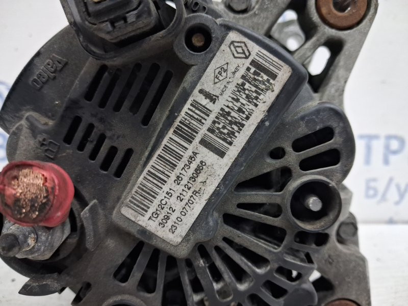 Генератор Dacia Duster HS 1.5 DIESEL K9K 2010 (б/у) Київ - зображення 5