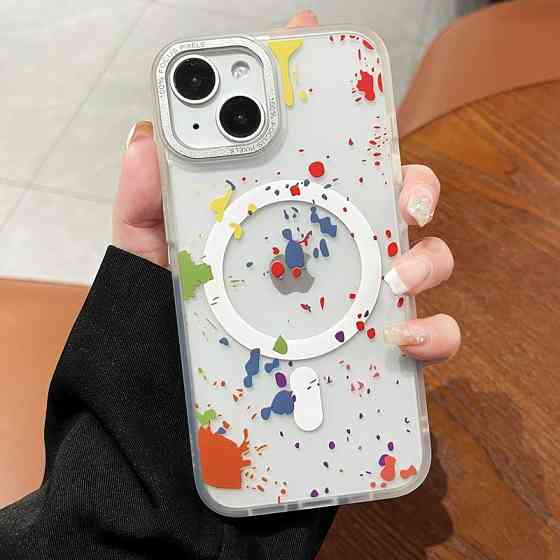 Чехол TPU+PC Flush with MagSafe для Apple iPhone 14 (6.1") Херсон