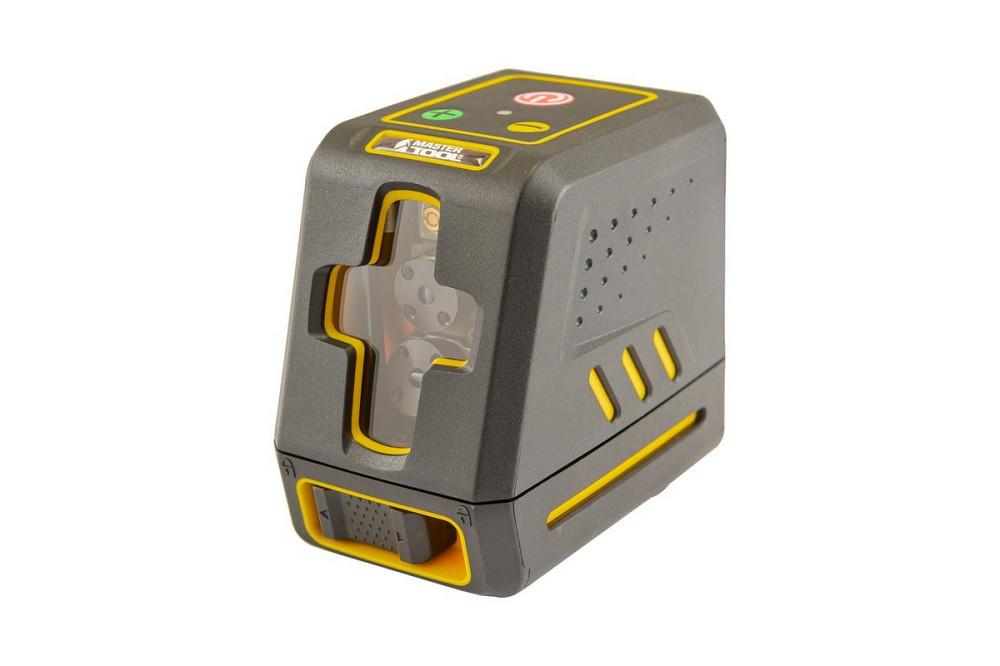 Уровень лазерный MASTERTOOL 15 м ±0.3 мм/м 2 гол H/V/H+V H130°/V130° ±4° RED/635 нм класс II IP54 АА Харьков - изображение 1