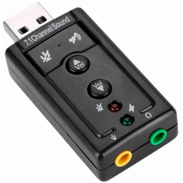 DM Звукова карта USB 2.0 - 7.1 Харків - зображення 1