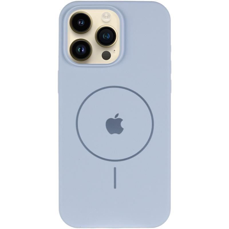 Чехол Silicone Case Full Protective (AA) V2 with MagSafe для Apple iPhone 15 Pro Max (6.7") Херсон - изображение 2