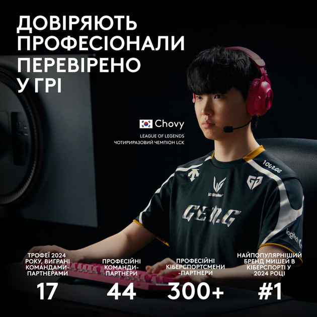 Мышь компьютерная безпроводная Logitech PRO 2 Lightspeed Black L910-007295 черная Киев - изображение 3