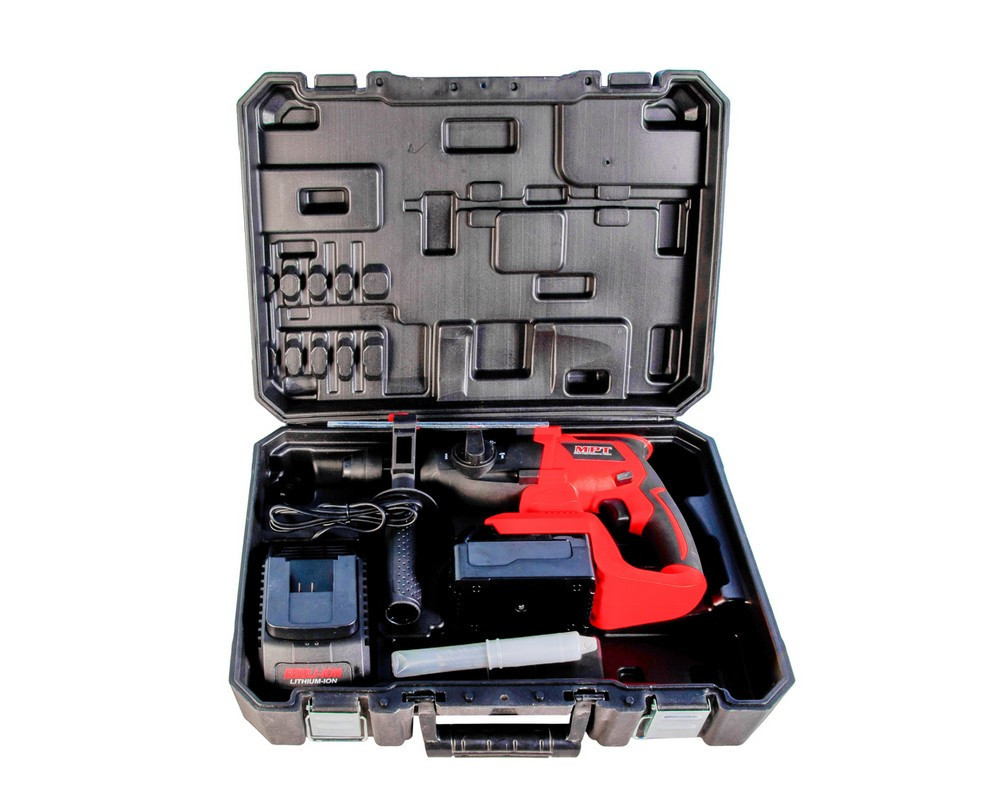 Перфоратор MPT аккумуляторный SDS-PLUS 26 мм 21V Li-ion 4 А·ч 1400 об/мин 4500 уд/мин 1.5 Дж 3 режим Харків - зображення 9