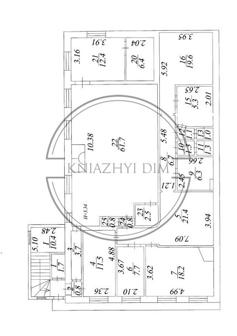 Без комиссии!Офис 200 кв.м. в бизнес-центре м.Тараса Шевченко.Код 148240 Київ - зображення 4