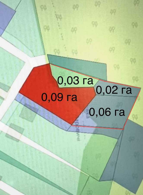 продажа участок под жилую застройку Васильковский, Варовичи, 31500 $  - зображення 2
