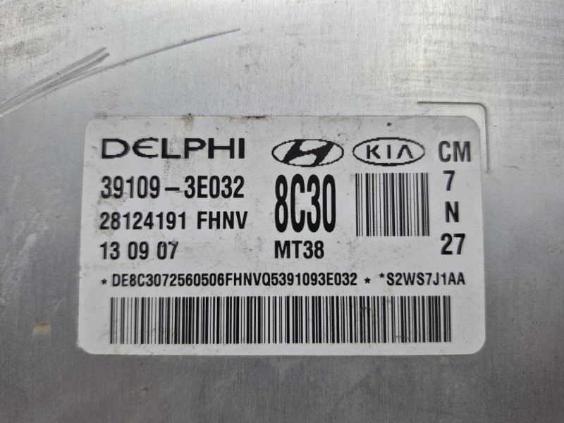 Блок управления двигателем Hyundai Santa fe 2005-2012 391093E032 (Арт. 52433) Киев - изображение 4
