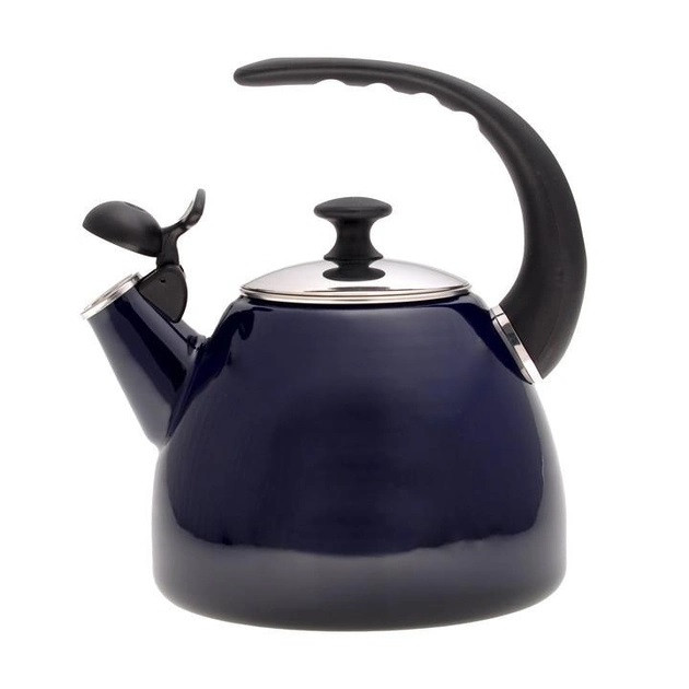 Чайник із свистком Kamille KM-1040D 2.5 л чорний Киев - изображение 1