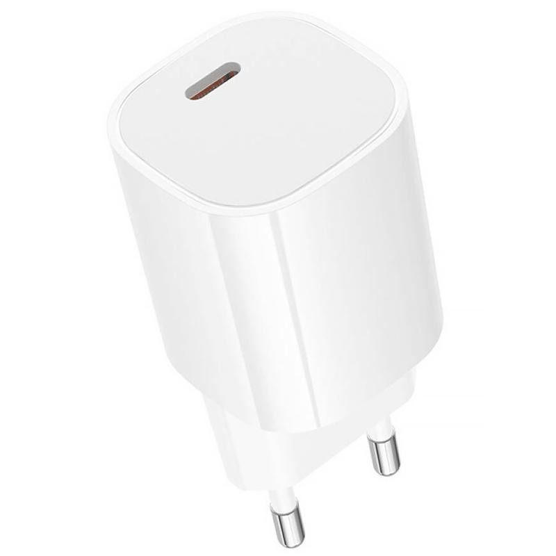 СЗУ Borofone BA103A Pudding PD20W (1USB-C) + кабель Type-C to Lightning Херсон - изображение 3