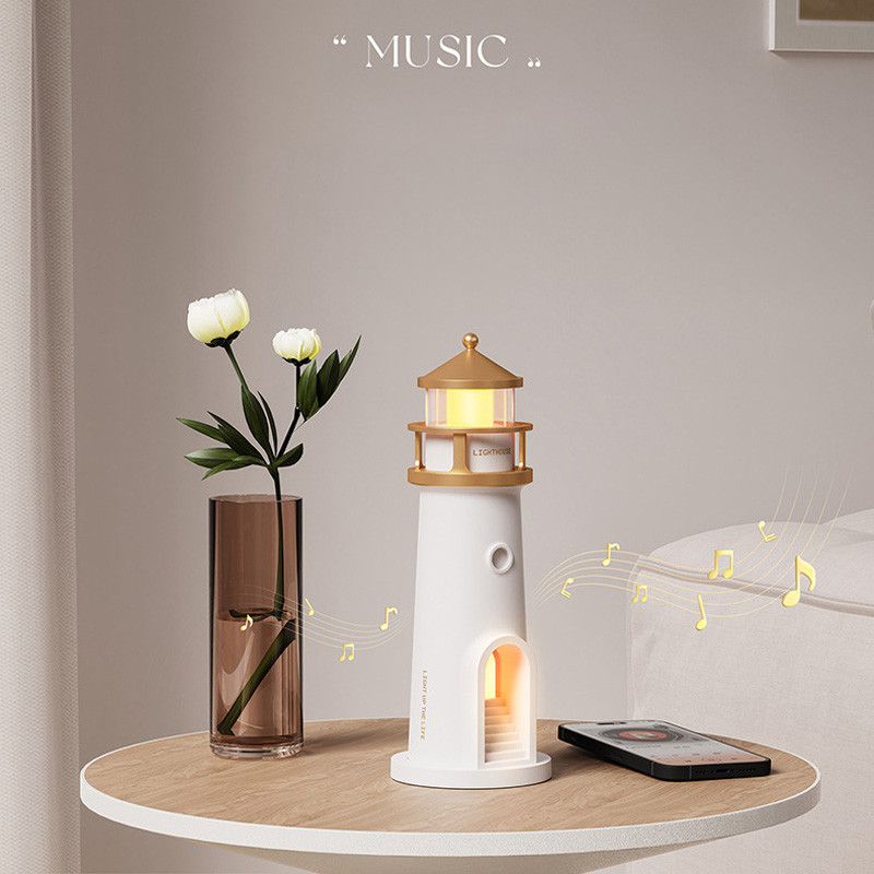 Проектор-ночник A08 Lighthouse 2in1 + Bluetooth колонка Херсон - зображення 5