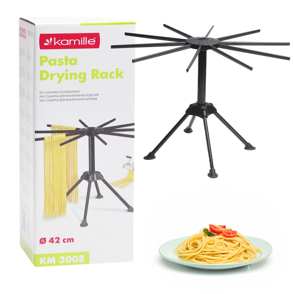 Сушилка для лапши Kamille 10 лопастей складней (KM 3008) Одесса - изображение 2