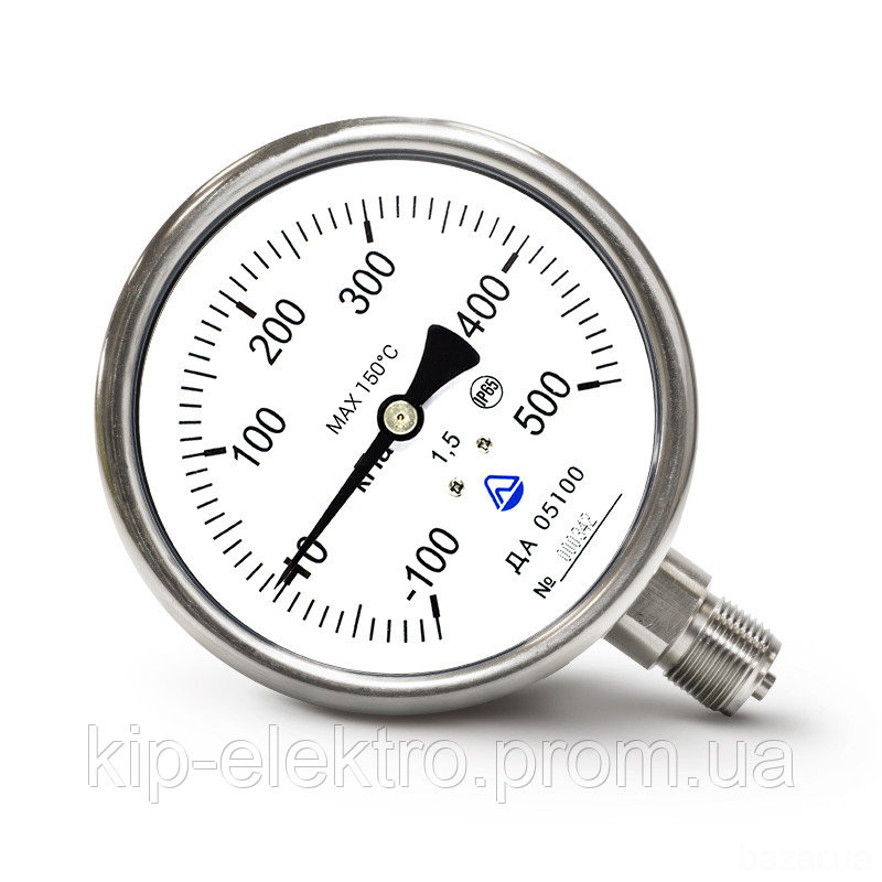 Мановакуумметр показывающий ДА 05100-07М (ДА 05100, ДА05100, ДА-05100, ДА 05-07, ДА) - радиальный шт Киев - изображение 1