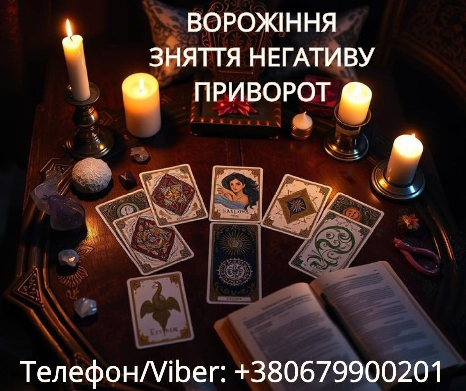 Екстрасенс Івано-Франківськ. Зняття порчі. Любовний приворот. Ворожіння ТАРО. Івано-Франківськ - зображення 1