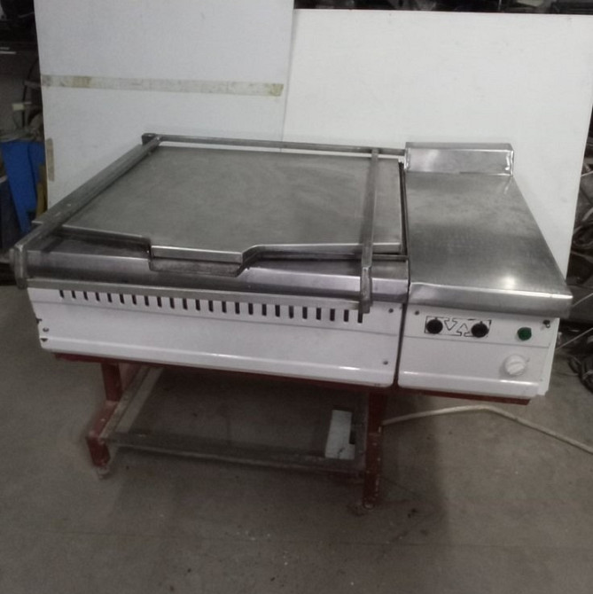 Электросковорода с ручным и электроческим подъёмом чаши Київ - зображення 3