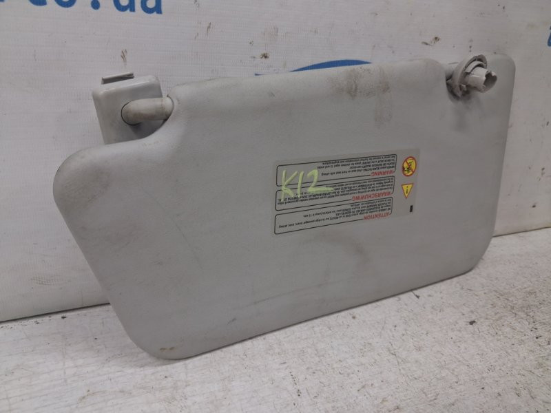 Козырек солнцезащитный правый Nissan Micra 2002-2010 96400BC522 (Арт. 84587) Київ - зображення 5