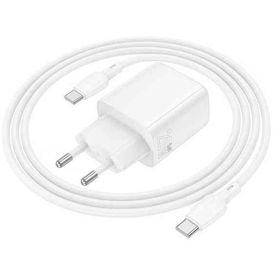 СЗУ Borofone BN27 Fuente PD20W+QC3.0 (1USB-A/1C) + кабель Type-C to Type-C Херсон