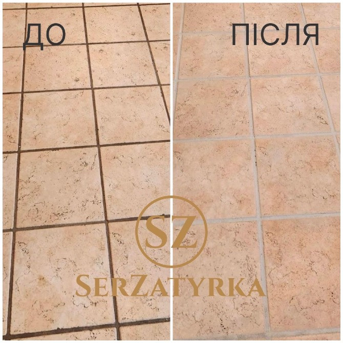 Заміна затирки між плиткою Львів | SERZATYRKA Львів - зображення 6