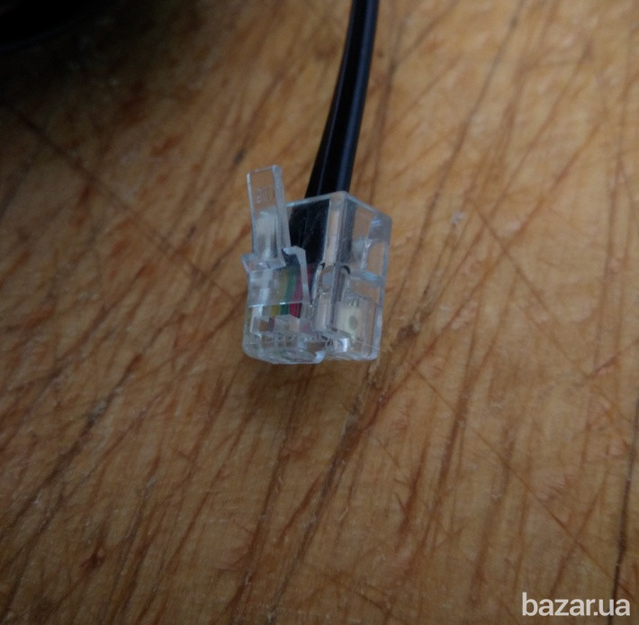 Кабель EMT телефонний 4-х жильний,з`єднувальний з вилкою RJ11(14,9метрів) Львів - зображення 4