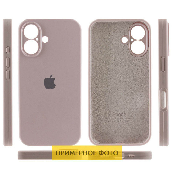 Чехол Silicone Case Full Camera Protective (AA) для Apple iPhone 16 (6.1") Херсон - изображение 3