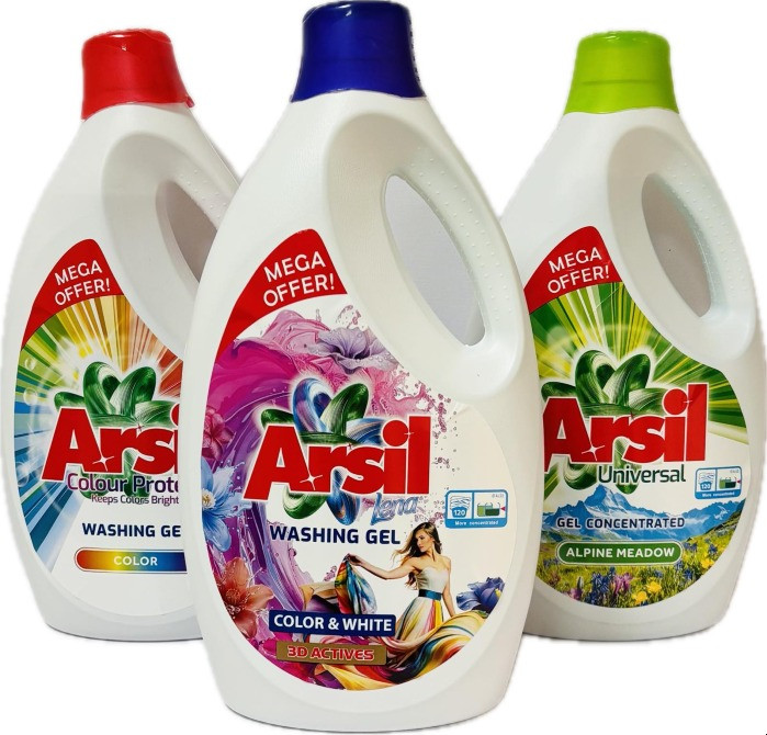 Гелі для прання Arsil 5700 ml та Periel 5700 ml Луцк - изображение 2