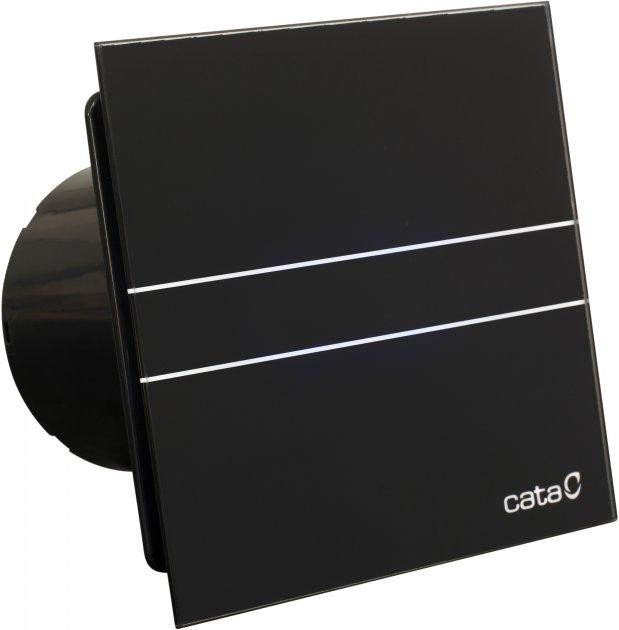 Вытяжной вентилятор CATA E-100 GT BK TIMER BLACK (00900502) для ванной комнаты Київ - зображення 1