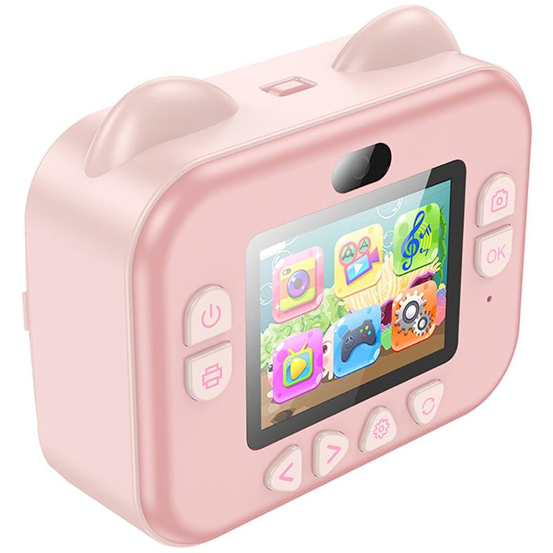 Детская фотокамера с моментальной печатью Hoco DV204 Dual-camera Херсон - изображение 2