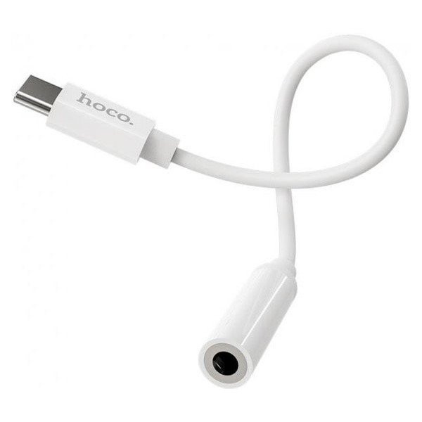 Аудіо-перехідник Hoco LS30 Type-C to 3.5 mm White Харьков - изображение 4